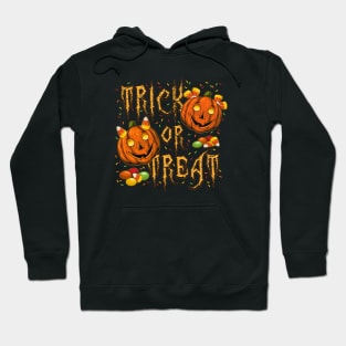 Halloween pumkin heads like happy kids! Hoodie